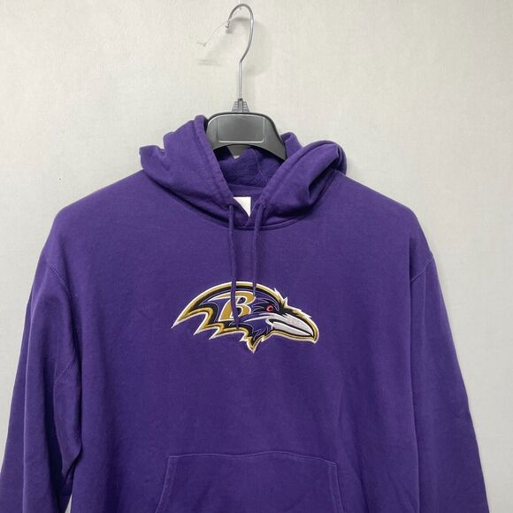 NFL Baltimore Ravens Men Pullover Hoodie Sweatshirt Size Large or XL B347 -28 - Picture 8 of 12